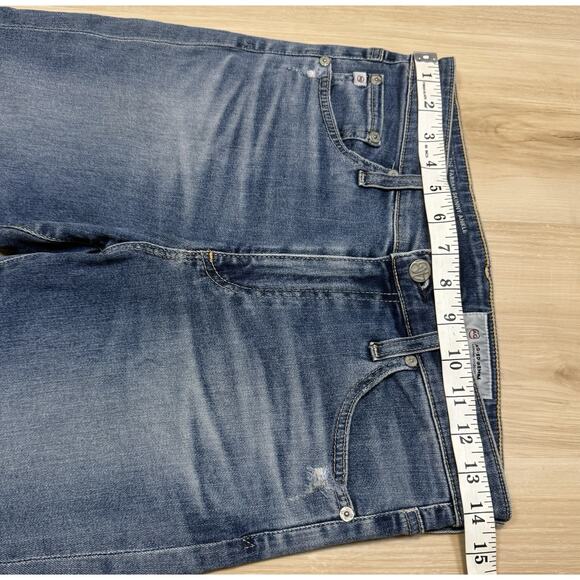 AG Farrah Jeans sz 27 Skinny Ankle High-Rise 14 Year 14YBUG Frey Hem 27x29 - Picture 8 of 12